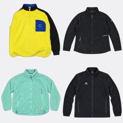 Mix Brands Fleece Jackets