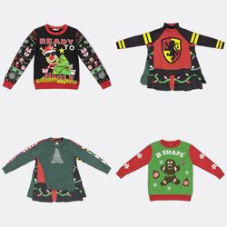 Sweaters Ugly Christmas Holiday Novelty