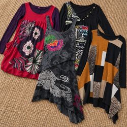 Y2k Women's Patterned Dresses