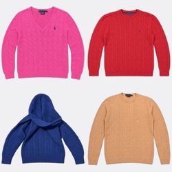 Polo Ralph Lauren Cable Knit Sweaters