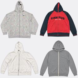 Hoodies in Pullover and Full Zip Styles