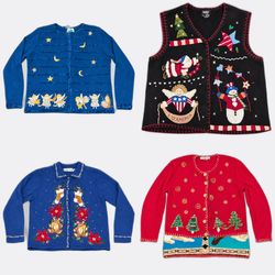 Code#021 Neuheits-Weihnachtsstrickwaren und Westen