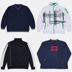 Ecko Unltd Quiksilver Sweatshirts and Track Jacket..
