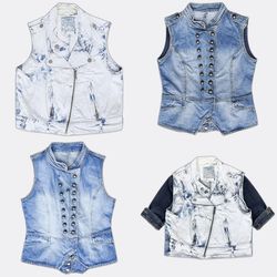 Denim Vests and Denim Waistcoats