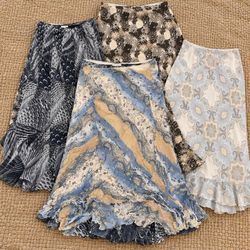 RW-2715 Y2K Women's Printed Patterned Maxi Skirts ..
