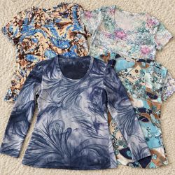 Blouses imprimées à motifs floraux et variés pour ..