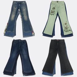 Bootcut-Jeans aus Denim RV # 1739
