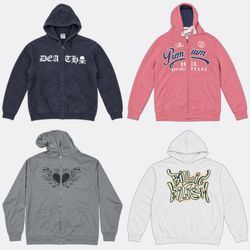 Superdry PrettyLittleThing Graphic Printed Hoodies