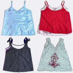 Satin Lace Camisoles