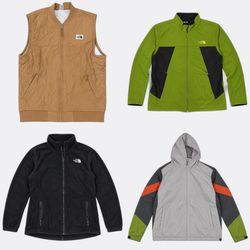 CR13436 Vintage The North Face Jackets Bundle
