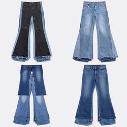 American Eagle Outfitters Flare Jeans (J-0075)