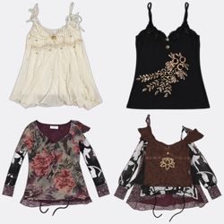 Mixed Brand Women's Embellished Camisoles