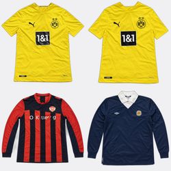 adidas Nike Football Shirts