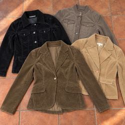 Y2k Corduroy Jackets (GRF -10-001)