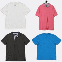 Tommy Hilfiger Polo & Crew Neck T-Shirts - BUNDLE ..