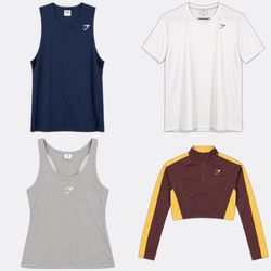 GYM SHARK T-SHIRTS & TANK TOP
