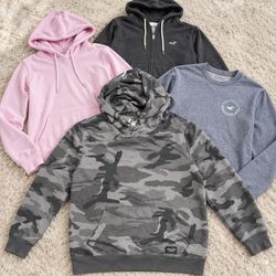 0001 Hollister Abercrombie Fitch Moletons e Blusõe..