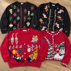 Code#062 C.J. Banks Tiara Ugly Christmas Sweaters