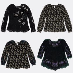 Y2k Beaded and Sequin Blouses