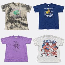 CR13551 Vintage Single Stitch T-Shirts Bundle