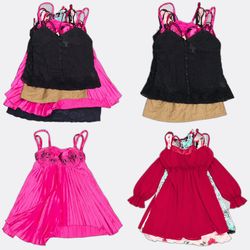 Women's Lace Camisoles and Slip Dresses
