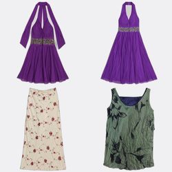 Midi maxi branded dresses