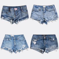 Aéropostale Abercrombie & Fitch Denim Shorts bundl..