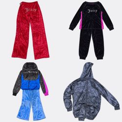 Juicy Couture Velour Jackets and Sweatpants