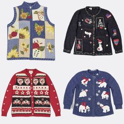 Neuheit Weihnachtsurlaub Strickwaren Cardigans