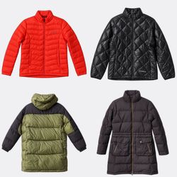 1070 Montbell Down Insulated Puffer Jackets