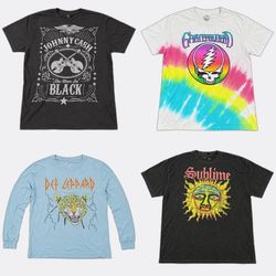 CR13034 Vintage Music T shirts