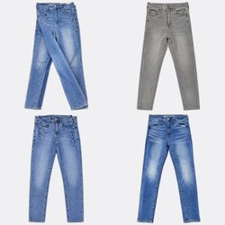 American Eagle Y2K Vintage Stretch High Rise Jeggi..