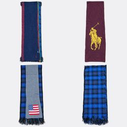 Polo Ralph Lauren and Mix Brande Scarves