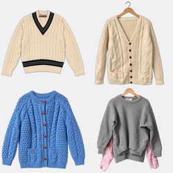 Jersey grueso 1053 aran wool X