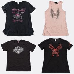 CR13897 Vintage Harley Baby Tees Bundle