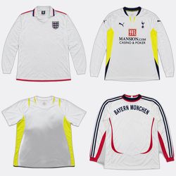 adidas Nike Football Shirts