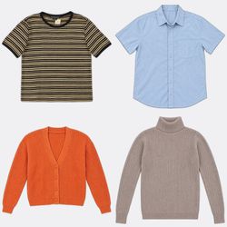 Womens Sweaters and Short Sleeve Shirts
