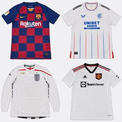 Adidas Nike Football Shirts