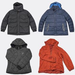 Outerwear Puffer and Hooded Jackets