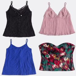 Womens Camisoles and Bustier Tops
