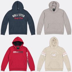 Hollister Graphic and Zip Up Hoodies
