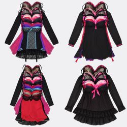 Y2k Babydoll Lace Trim Sheer Lingerie Camisole