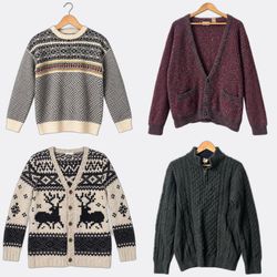 1047 Aran wool X Canadian knitwear