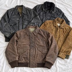 Vintage style Leather Jackets tr482