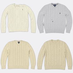 Polo Ralph Lauren Cable Knit Sweaters