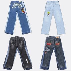 True Religion Ed Hardy Hip Hop Jeans