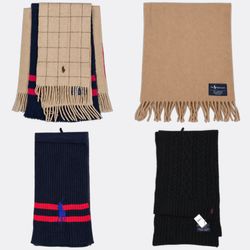 Lote de cachecóis Polo Ralph Lauren