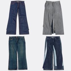 CR13693 Vintage Designer Men Jeans Bundle