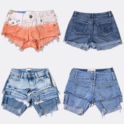 Levi's True Religion Denim Shorts