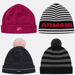 Nike Armani & Branded Beanies